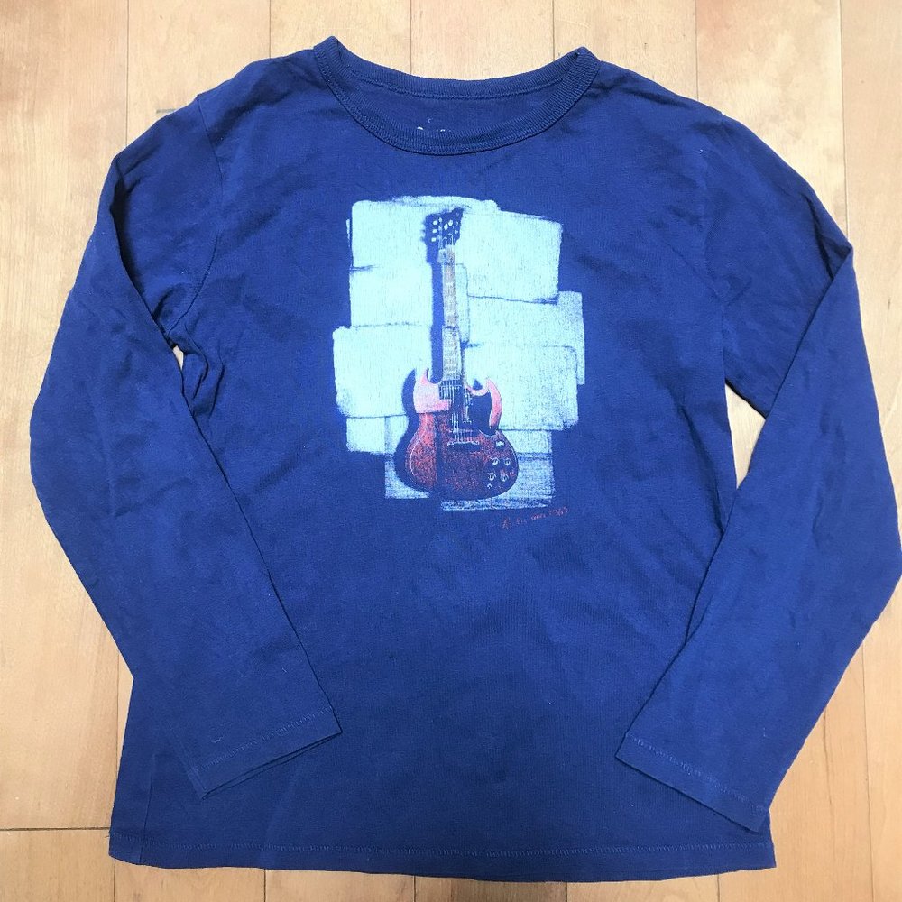 Long sleeve cotton t-shirt